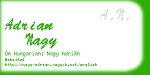 adrian nagy business card